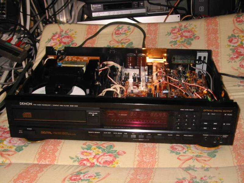 DENON DCD-1400 CDプレーヤーの修理